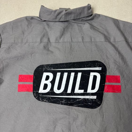 เสื้อเชิ้ต​ Red KAP x Build Size L รูปที่ 2
