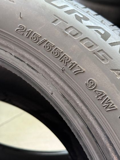 คู่ 215 55 17 บริดสโตน T005A ไร้ปะ รูปที่ 6