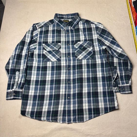 เสื้อเชิ้ต​ Stanley Workwear ผ้ายีนส์​ลาย Size L​ รูปที่ 2