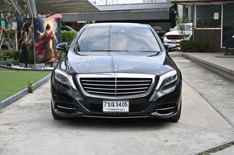 Mercedes-Benz S-Class 2016 S300 Sedan ดีเซล ไม่ติดแก๊ส เกียร์อัตโนมัติ ดำ รูปที่ 2