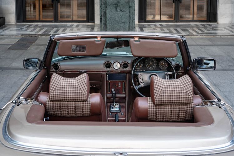 Mercedes-Benz No group 1988 450SL Sedan เบนซิน ไม่ติดแก๊ส เกียร์อัตโนมัติ น้ำตาล รูปที่ 4