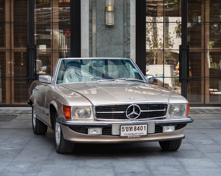 Mercedes-Benz No group 1988 450SL Sedan เบนซิน ไม่ติดแก๊ส เกียร์อัตโนมัติ น้ำตาล รูปที่ 2