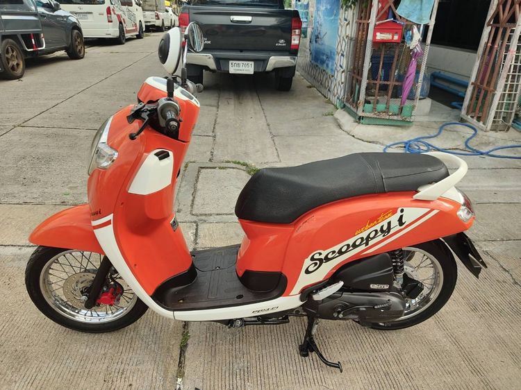 🛵ยังไงก็ขาย SCOOPY-i ปี 61 เครื่องดี สีสวย สตาร์ทมือ เล่มชุดโอนครบ+เปลี่ยนถ่ายน้ำมันเครื่องฟรี ส่งฟรี30 ก.ม