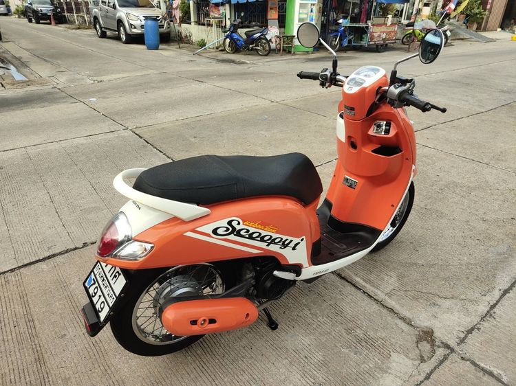 🛵ยังไงก็ขาย SCOOPY-i ปี 61 เครื่องดี สีสวย สตาร์ทมือ เล่มชุดโอนครบ+เปลี่ยนถ่ายน้ำมันเครื่องฟรี ส่งฟรี30 ก.ม รูปที่ 6