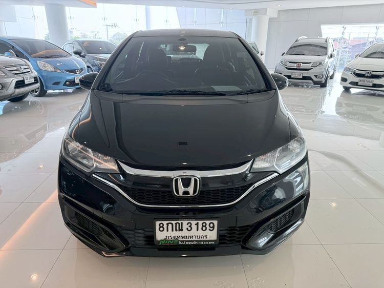Honda Jazz 2018 1.5 S Sedan เบนซิน ไม่ติดแก๊ส เกียร์อัตโนมัติ ดำ รูปที่ 2