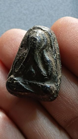 พระปิดตาเนื้อผงใบลานเก่า ตามภาพ รูปที่ 4