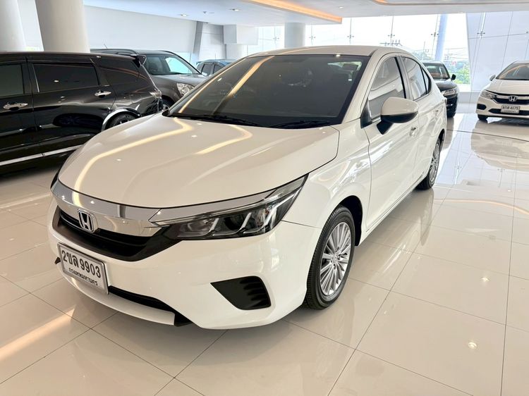 รถ Honda City 1.0 V สี ขาว