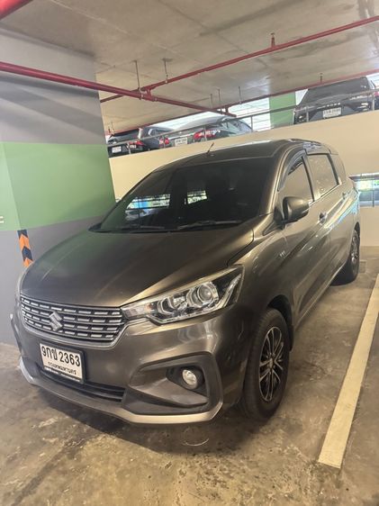 Suzuki Ertiga 2019 1.5 GX Utility-car เบนซิน ไม่ติดแก๊ส เกียร์อัตโนมัติ เทา รูปที่ 3