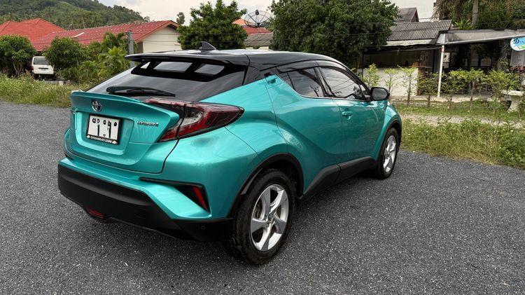 Toyota C-HR 2018 1.8 Hybrid Hi Utility-car ไฮบริด ไม่ติดแก๊ส เกียร์อัตโนมัติ เขียว รูปที่ 3