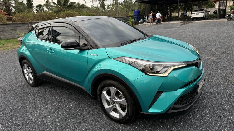 Toyota C-HR 2018 1.8 Hybrid Hi Utility-car ไฮบริด ไม่ติดแก๊ส เกียร์อัตโนมัติ เขียว รูปที่ 2