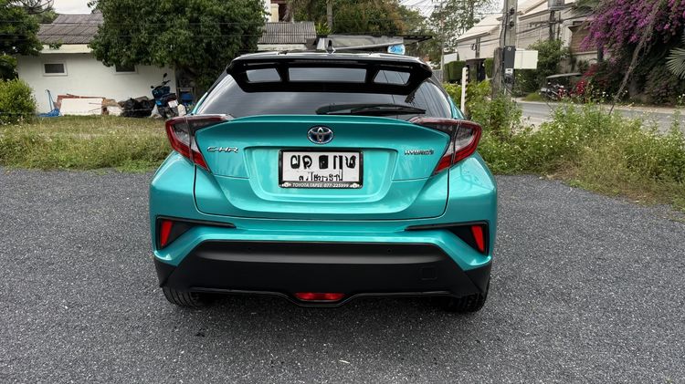 Toyota C-HR 2018 1.8 Hybrid Hi Utility-car ไฮบริด ไม่ติดแก๊ส เกียร์อัตโนมัติ เขียว รูปที่ 4