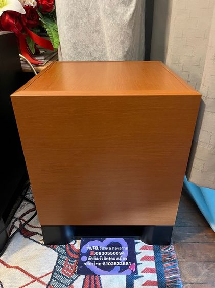 Yamaha Subwoofer YST-315 ลายไม้ ดอก10นิ้ว ยิงลงพื้น เสียงดีครับ  สภาพดี เดิมๆโรงงาน น็อตไม่ขยับ รูปที่ 5