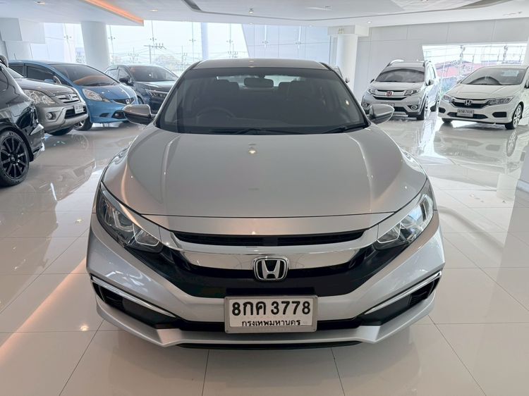Honda Civic 2019 1.8 E i-VTEC Sedan เบนซิน ไม่ติดแก๊ส เกียร์อัตโนมัติ เทา รูปที่ 2