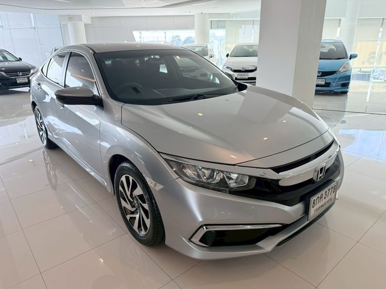 Honda Civic 2019 1.8 E i-VTEC Sedan เบนซิน ไม่ติดแก๊ส เกียร์อัตโนมัติ เทา รูปที่ 3