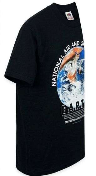 Fruit of the Loom 80's Smithsonian Institution Earth" National Air and Space Museum T-Shirt Made in USA. รูปที่ 5