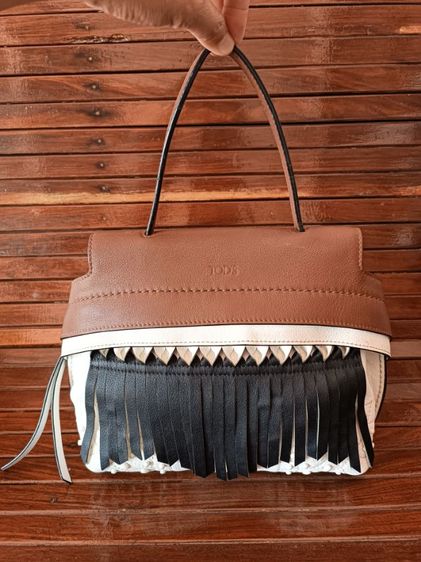 หญิง หลากสี หนังแท้ กระเป๋าแบรนด์ TOD'S มือสองของแท้น่ารักมาก