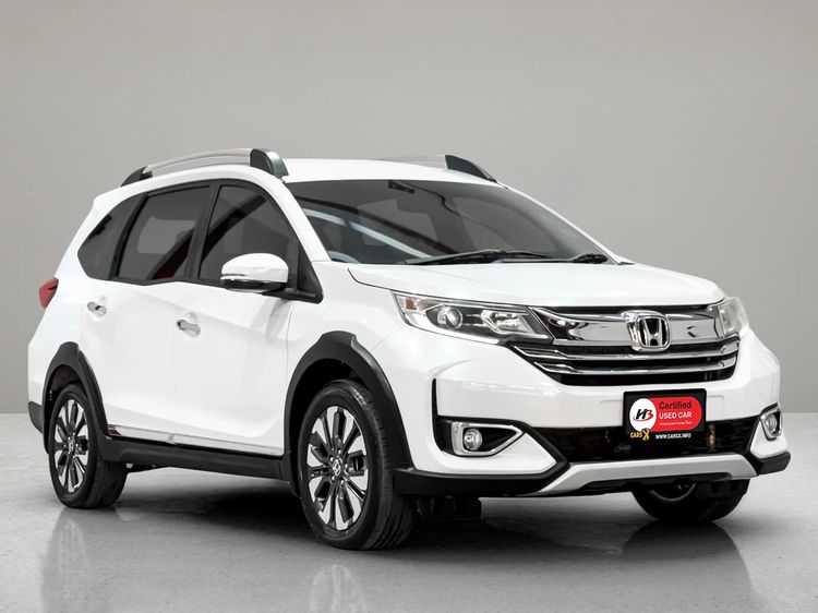 Honda BR-V 2020 1.5 SV Utility-car เบนซิน ไม่ติดแก๊ส เกียร์อัตโนมัติ ขาว รูปที่ 3
