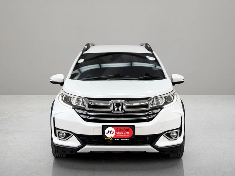 Honda BR-V 2020 1.5 SV Utility-car เบนซิน ไม่ติดแก๊ส เกียร์อัตโนมัติ ขาว รูปที่ 2