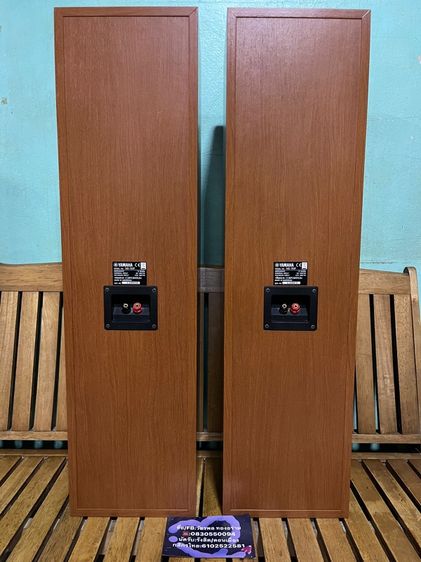 YAMAHA NS-50F-C55-E55  5ชิ้นสวยๆ กำลังขับสูงสุด 240-80 W ที่ 6 โอห์ม สภาพดีมาก ตู้สวยไม่มีบวม  รูปที่ 8