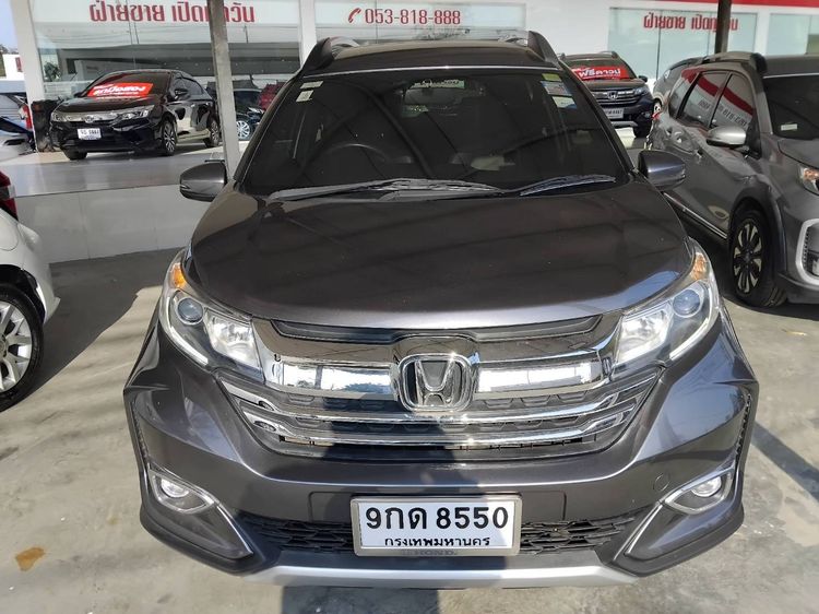 Honda BR-V 2019 1.5 SV Utility-car เบนซิน ไม่ติดแก๊ส เกียร์อัตโนมัติ เทา รูปที่ 2