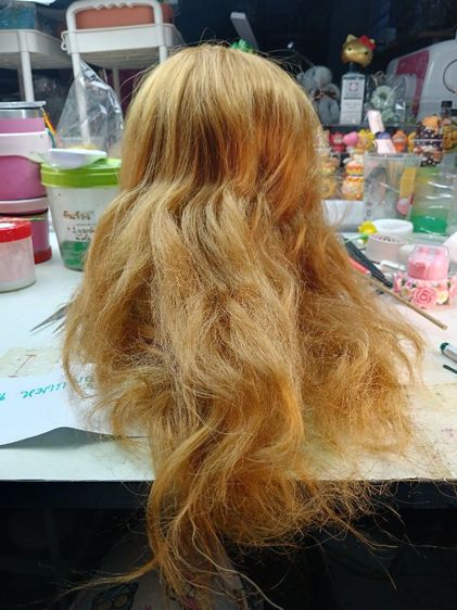 ส่งต่อ หัวหุ่นฝึกทำผมค่ะ สภาพดี รูปที่ 3