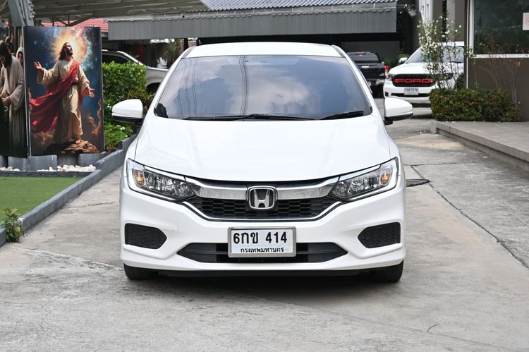 Honda City 2018 1.5 V Plus i-VTEC Sedan เบนซิน ไม่ติดแก๊ส เกียร์อัตโนมัติ ขาว รูปที่ 2
