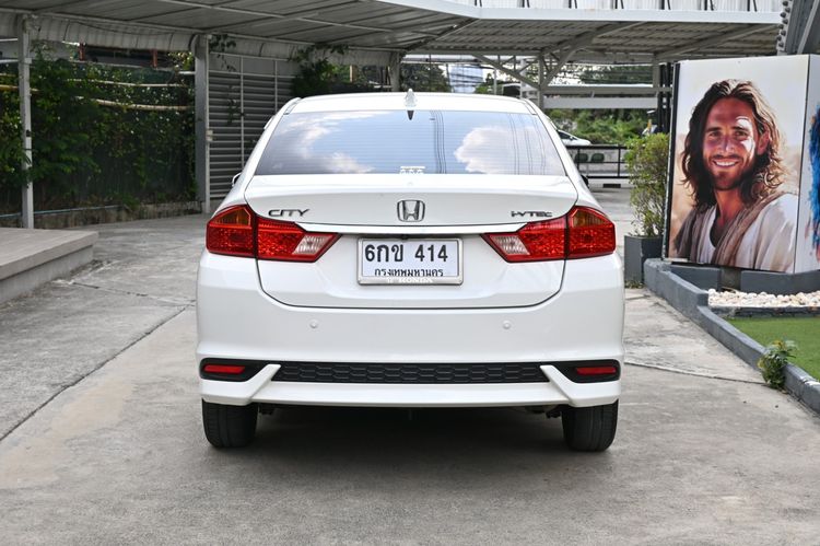 Honda City 2018 1.5 V Plus i-VTEC Sedan เบนซิน ไม่ติดแก๊ส เกียร์อัตโนมัติ ขาว รูปที่ 3