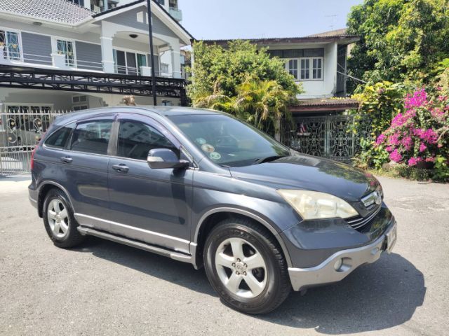 Honda CR-V 2007 2.0 E 4WD Utility-car เบนซิน LPG เกียร์อัตโนมัติ เทา รูปที่ 3