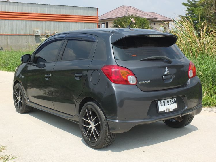 Mitsubishi Mirage 2014 1.2 GLS Sedan เบนซิน ไม่ติดแก๊ส เกียร์อัตโนมัติ เทา รูปที่ 4