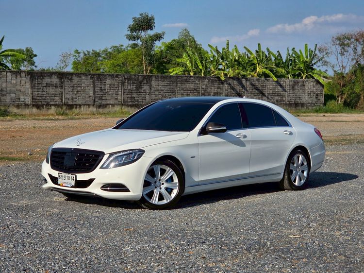 รถ Mercedes-Benz S-Class S500 สี ขาว