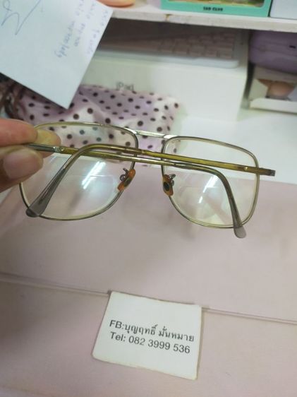 แว่นตา SWANK MADE IN JAPAN ขนาด 58 17 140 สภาพดี งานนอก ทรงสวยวินเทจ รูปที่ 4