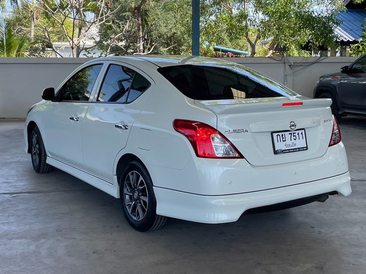 Nissan Almera 2019 1.2 E Sportech Sedan เบนซิน ไม่ติดแก๊ส เกียร์อัตโนมัติ ขาว รูปที่ 4