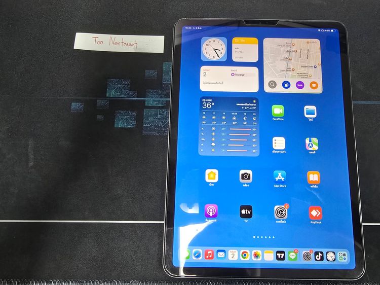 Apple 256 GB iPad Pro 11-inch Wi-Fi 256GB Space Gray มือสอง