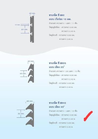 อลูมิเนียมตัวซีลายไม้ รูปที่ 11