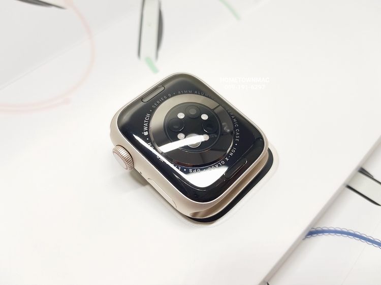 Apple Watch S9 41mm. Starlight Aluminum Starlight Sport Loop (GPS+Cellular) สวย ครบกล่อง มีประกัน+ของแถม รูปที่ 7