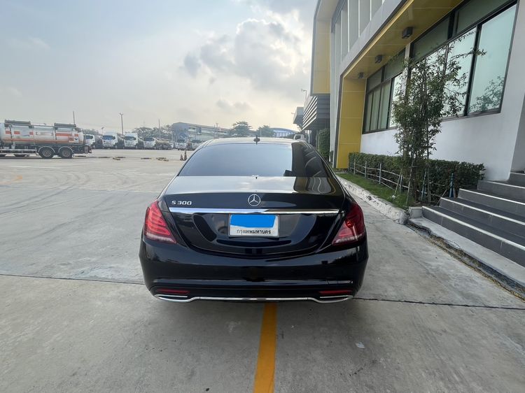 Mercedes-Benz S-Class 2015 S300 Sedan ไฮบริด เกียร์อัตโนมัติ ดำ รูปที่ 2