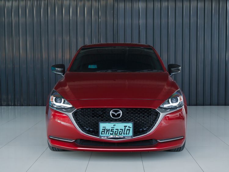Mazda Mazda 2 2020 1.3 Skyactiv-G S Leather Sedan Sedan เบนซิน ไม่ติดแก๊ส เกียร์อัตโนมัติ แดง รูปที่ 2