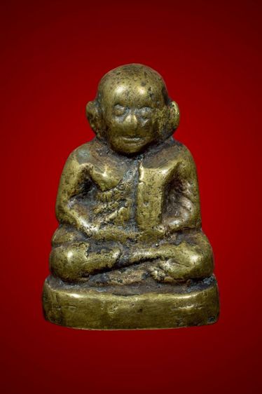 รูปหล่อหลวงพ่อเงิน วัดห้วยเขนพิมพ์สวยเนื้อเก่า ๆ