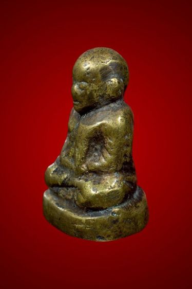 รูปหล่อหลวงพ่อเงิน วัดห้วยเขนพิมพ์สวยเนื้อเก่า ๆ รูปที่ 3