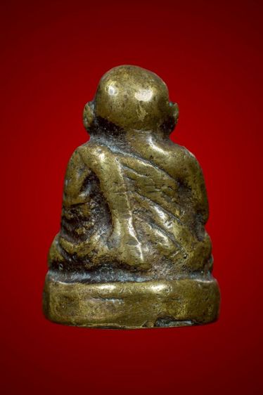 รูปหล่อหลวงพ่อเงิน วัดห้วยเขนพิมพ์สวยเนื้อเก่า ๆ รูปที่ 2