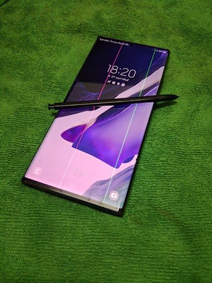 Samsung Note20 Ultr5G สภาพสวยสเปคดีแรม12รอม256 ตำหนิจอขึ้นเส้นตามภาพ ขาย 2800 โทร 0864535622