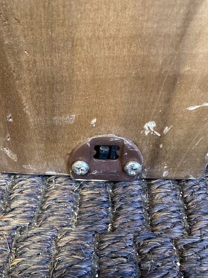 บานประตู บานเลื่อน โครงไม้ยางและแผ่นกลางไม้ MDF สีน้ำตาล รูปที่ 13