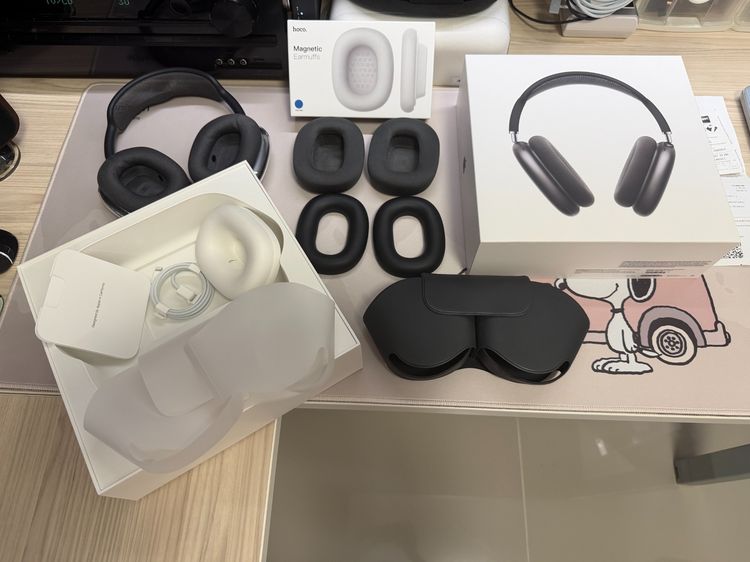 หูฟัง Airpods Max Lightning สีเทา Space Gray อุปกรณ์ครบกล่อง + ของแถม รูปที่ 2