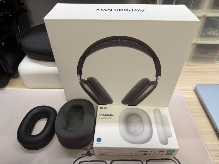 หูฟัง Airpods Max Lightning สีเทา Space Gray อุปกรณ์ครบกล่อง + ของแถม รูปที่ 7