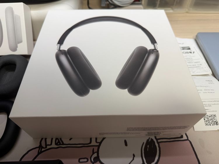 หูฟัง Airpods Max Lightning สีเทา Space Gray อุปกรณ์ครบกล่อง + ของแถม รูปที่ 4