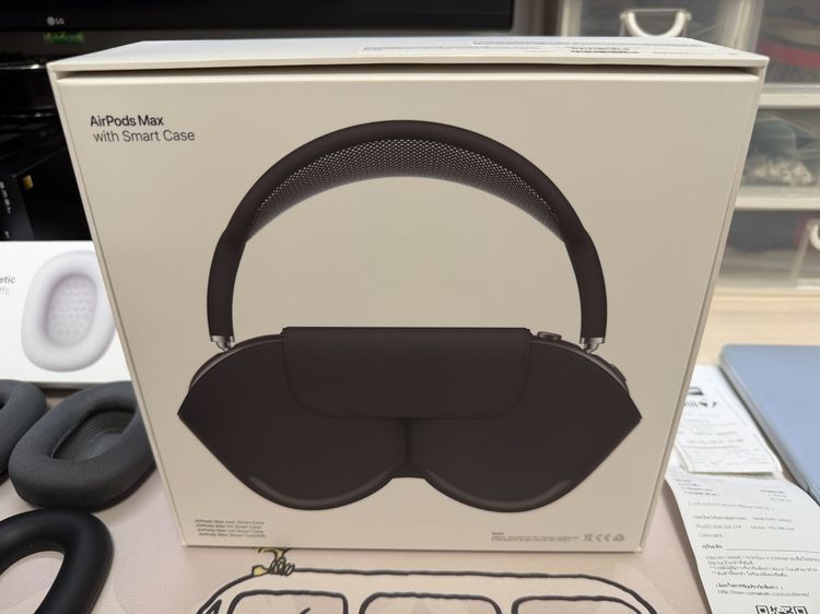 หูฟัง Airpods Max Lightning สีเทา Space Gray อุปกรณ์ครบกล่อง + ของแถม รูปที่ 6