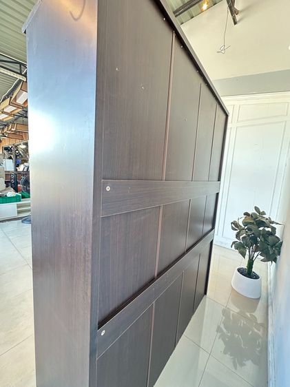 ตู้เสื้อผ้า 2 บานเลื่อน หน้าบานกระจกเงา แบรนด์ KONCEPT   รูปที่ 3