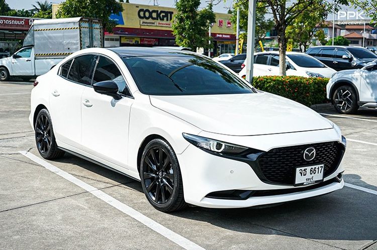 Mazda Mazda3 2020 2.0 SP Sedan เบนซิน ไม่ติดแก๊ส เกียร์อัตโนมัติ ขาว รูปที่ 3