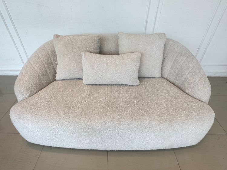 โซฟา สไตล์โมเดิร์น เบาะผ้าสีครีม รูปที่ 7