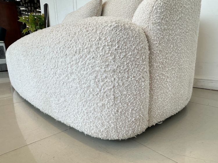 โซฟา สไตล์โมเดิร์น เบาะผ้าสีครีม รูปที่ 11